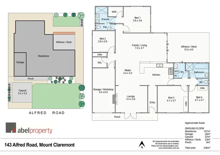 Floorplan of Homely house listing, 143 Alfred Road, Mount Claremont WA 6010