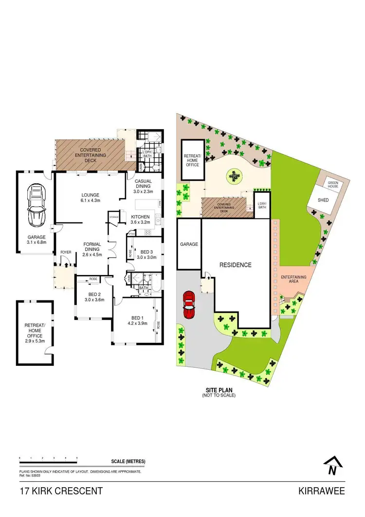 Floorplan of Homely house listing, 17 Kirk Crescent, Kirrawee NSW 2232