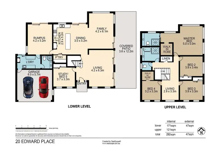 Floorplan of Homely house listing, 20 Edward Place, Sinnamon Park QLD 4073