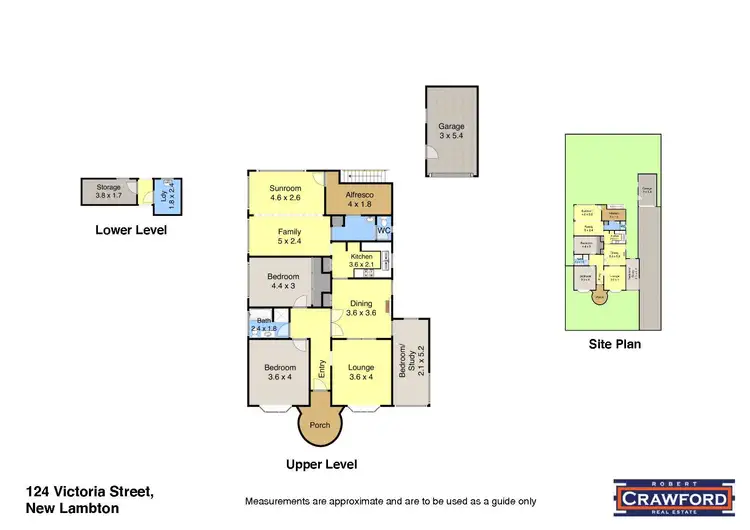 Floorplan of Homely house listing, 124 Victoria Street, New Lambton NSW 2305
