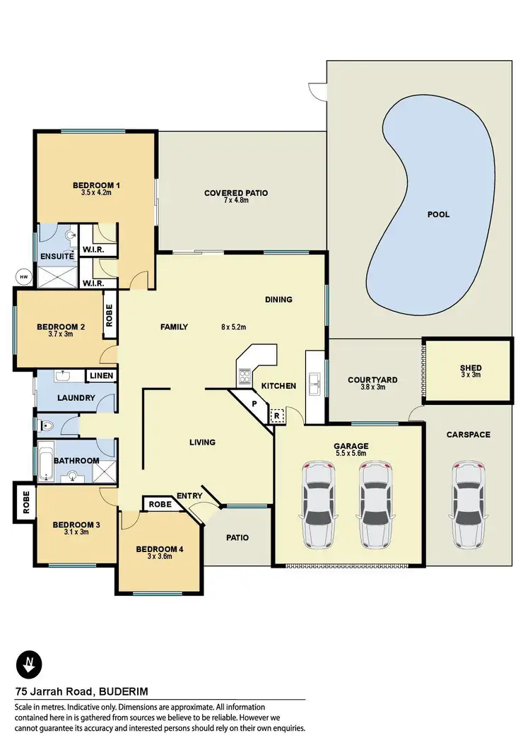 Floorplan of Homely house listing, 75 Jarrah Road, Buderim QLD 4556