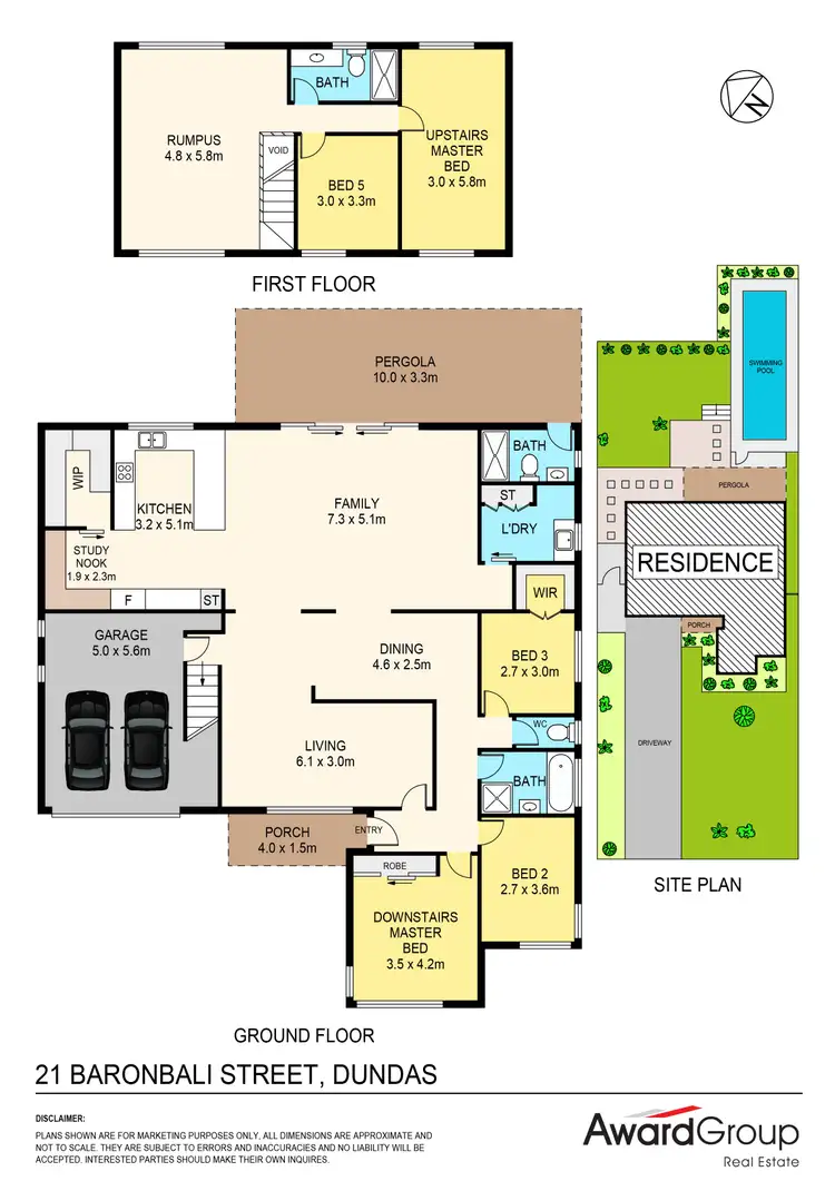 Floorplan of Homely house listing, 21 Baronbali Street, Dundas NSW 2117