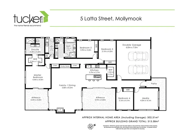 Floorplan of Homely house listing, 5 Latta Street, Mollymook NSW 2539