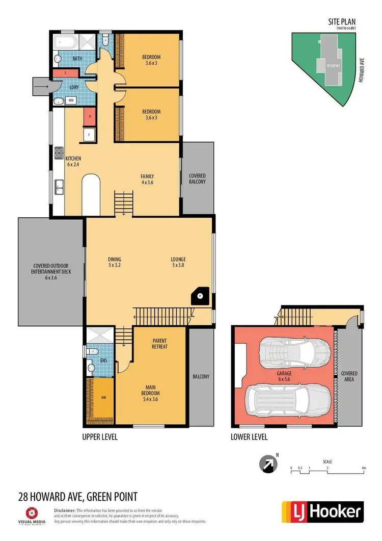 Floorplan of Homely house listing, 28 Howard Avenue, Green Point NSW 2251