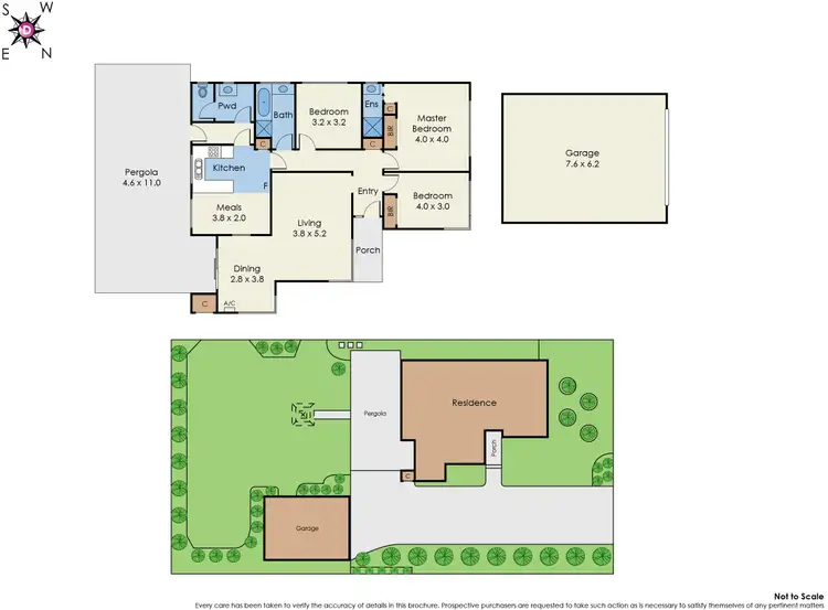 Floorplan of Homely house listing, 48 Farm Road, Cheltenham VIC 3192