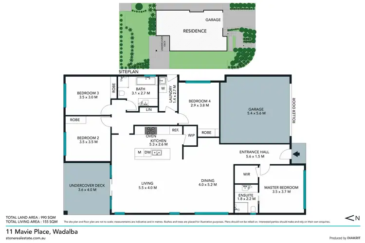 Floorplan of Homely house listing, 11 Mavie Place, Wadalba NSW 2259