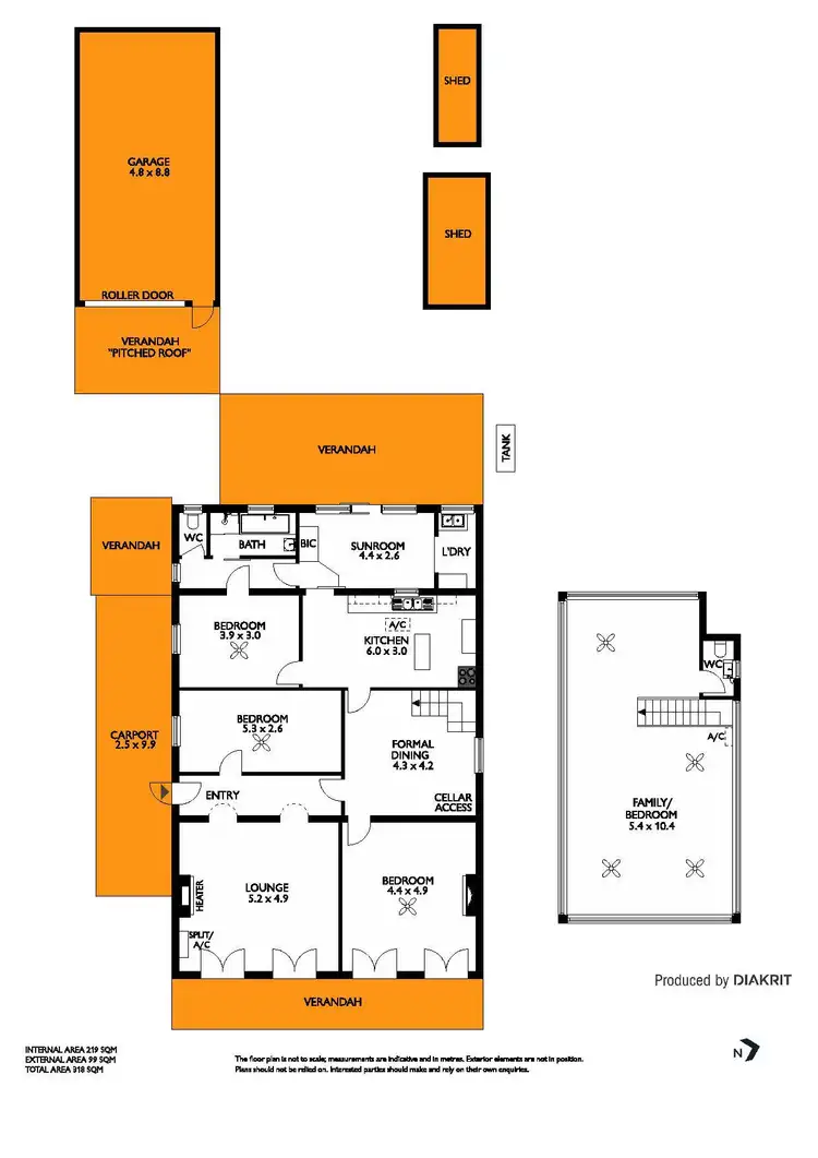 Floorplan of Homely house listing, 4 Fairford Terrace, Semaphore Park SA 5019