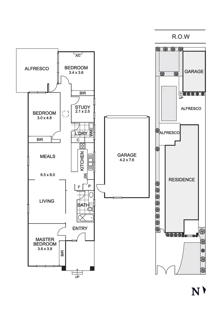 Floorplan of Homely house listing, 23 Linsey Street, Coburg VIC 3058