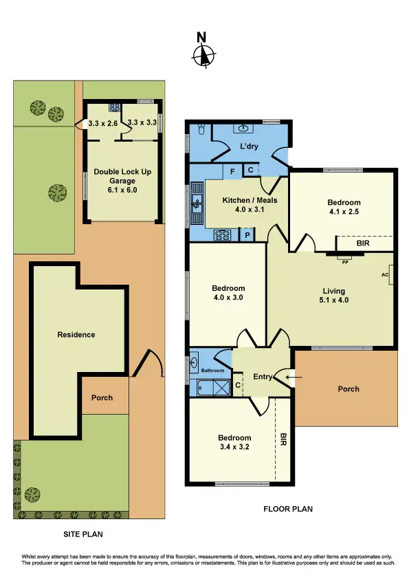 Floorplan of Homely house listing, 28 Adeney Street, Yarraville VIC 3013