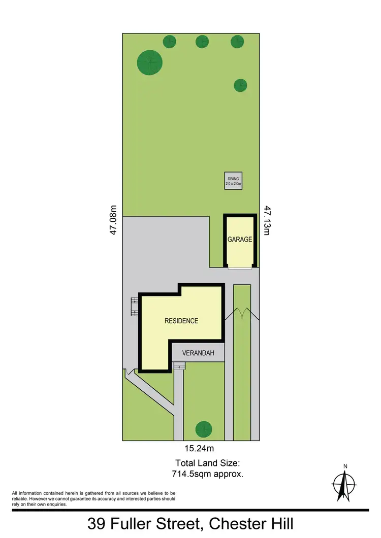 Floorplan of Homely house listing, 39 Fuller Street, Chester Hill NSW 2162