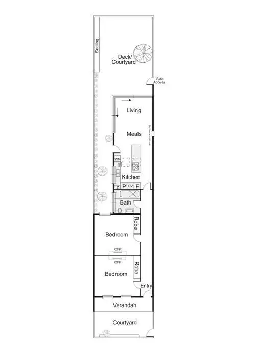 Floorplan of Homely house listing, 23 Tyrone Street, South Yarra VIC 3141