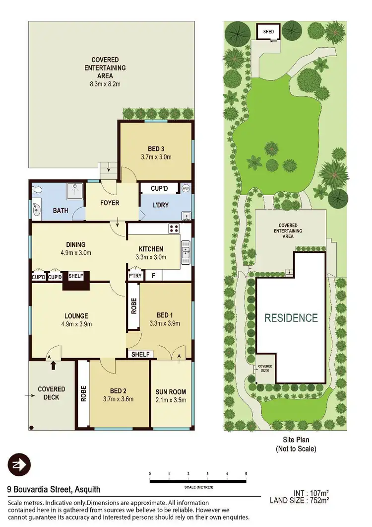 Floorplan of Homely house listing, 9 Bouvardia Street, Asquith NSW 2077