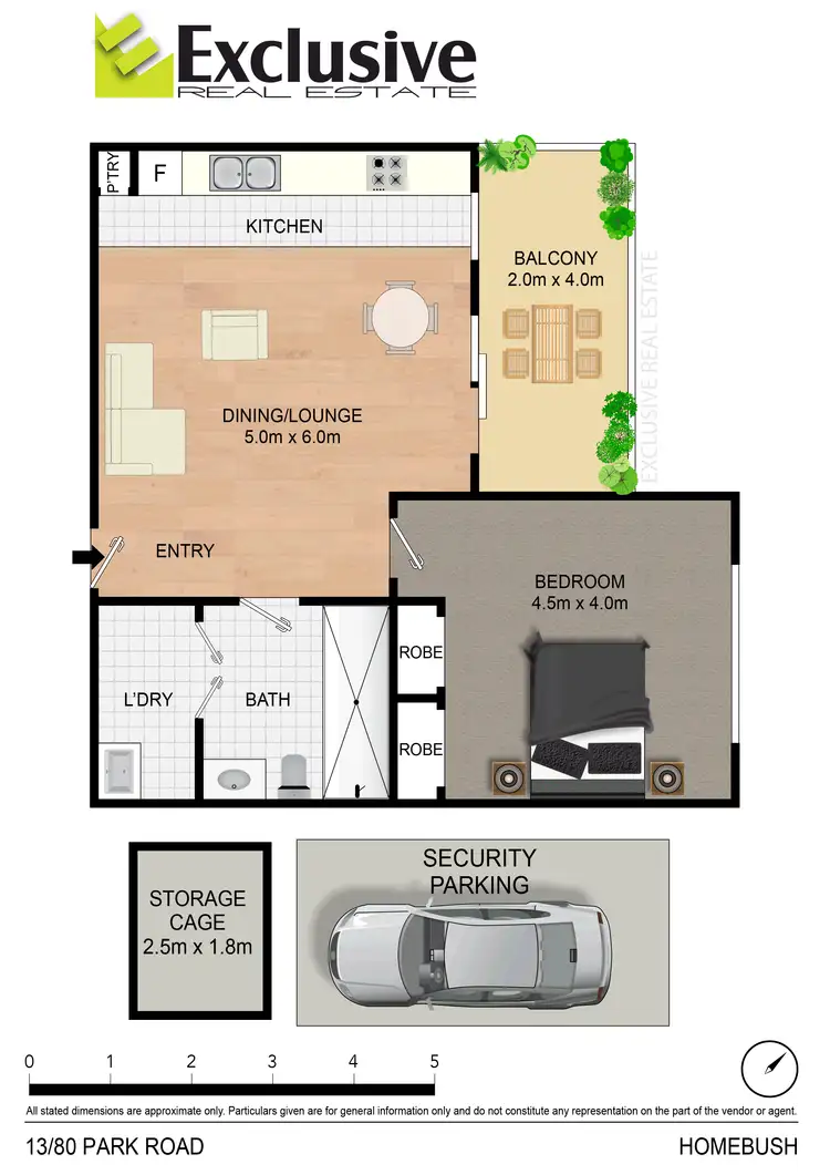 Floorplan of Homely apartment listing, 13/80 Park Road, Homebush NSW 2140