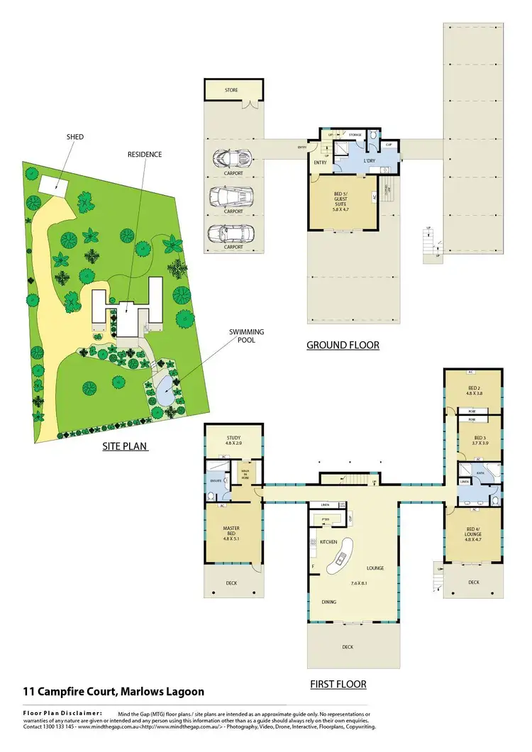Floorplan of Homely house listing, 11 Campfire Court, Marlow Lagoon NT 830