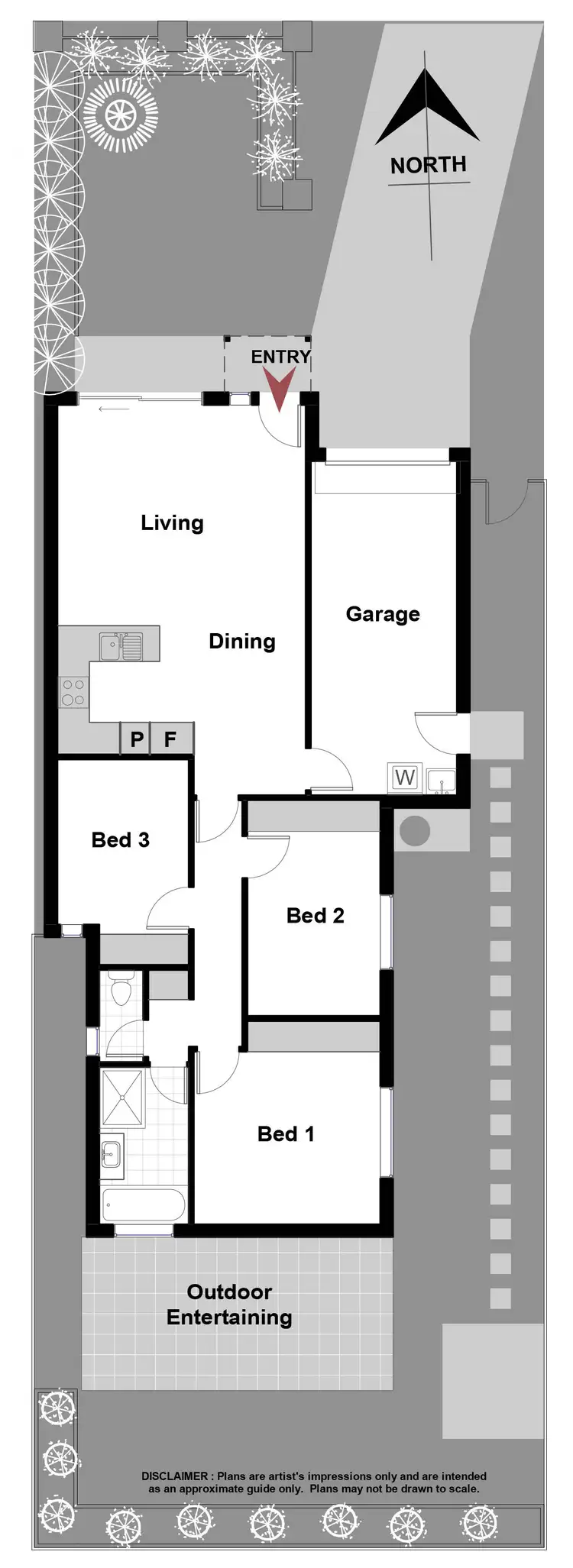 Floorplan of Homely house listing, 164 Macfarlane Burnet Avenue, Macgregor ACT 2615