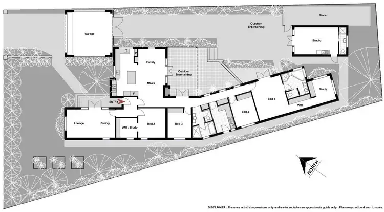 Floorplan of Homely house listing, 11 Hovell Street, Griffith ACT 2603