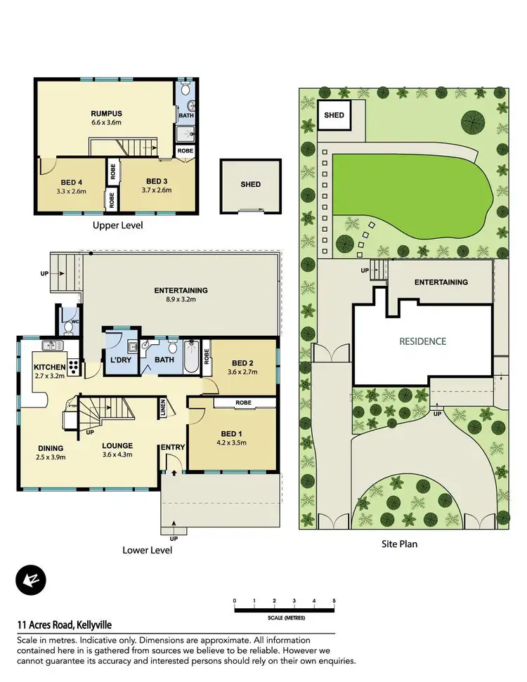 Floorplan of Homely house listing, 11 Acres Road, Kellyville NSW 2155
