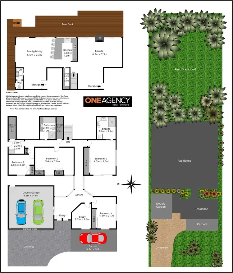 Floorplan of Homely house listing, 17 McPherson Place, Illawong NSW 2234