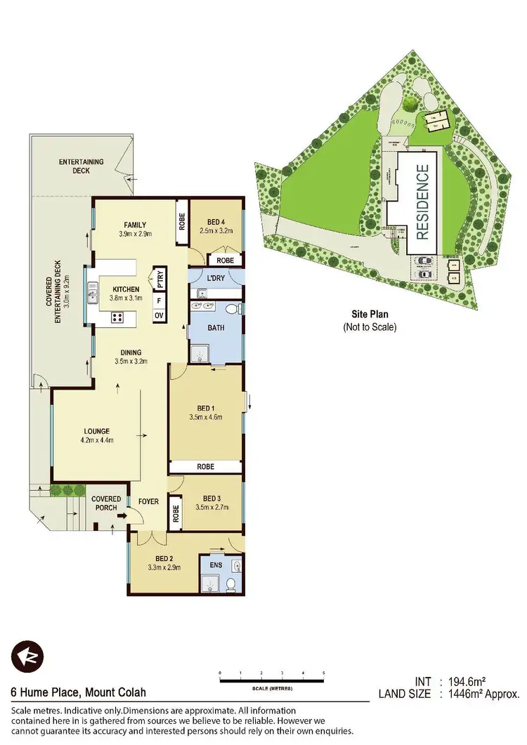 Floorplan of Homely house listing, 6 Hume Place, Mount Colah NSW 2079