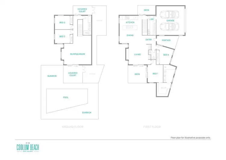 Floorplan of Homely house listing, 12 Dunnart Place, Mount Coolum QLD 4573