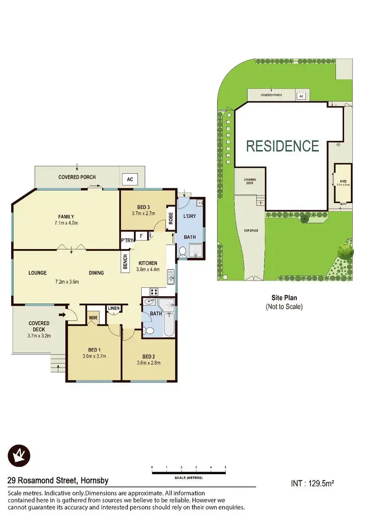 Floorplan of Homely house listing, 29 Rosamond Street, Hornsby NSW 2077