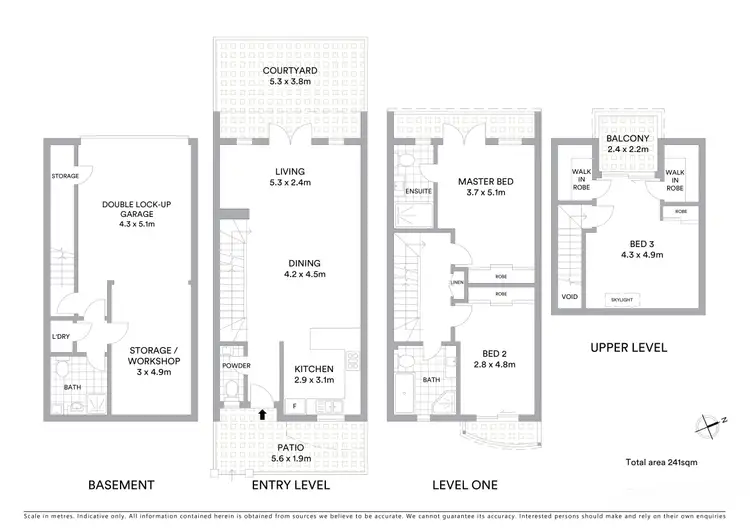 Floorplan of Homely townhouse listing, 31 Walkers Drive, Lane Cove NSW 2066