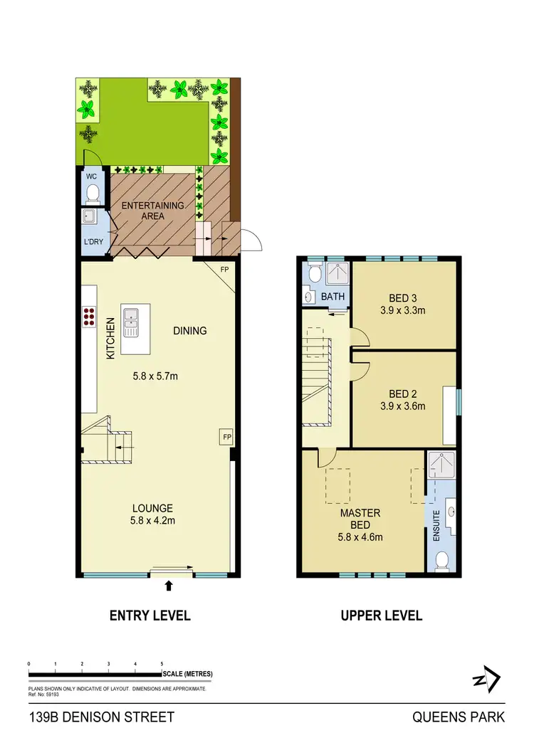 Floorplan of Homely house listing, 139b Denison Street, Queens Park NSW 2022