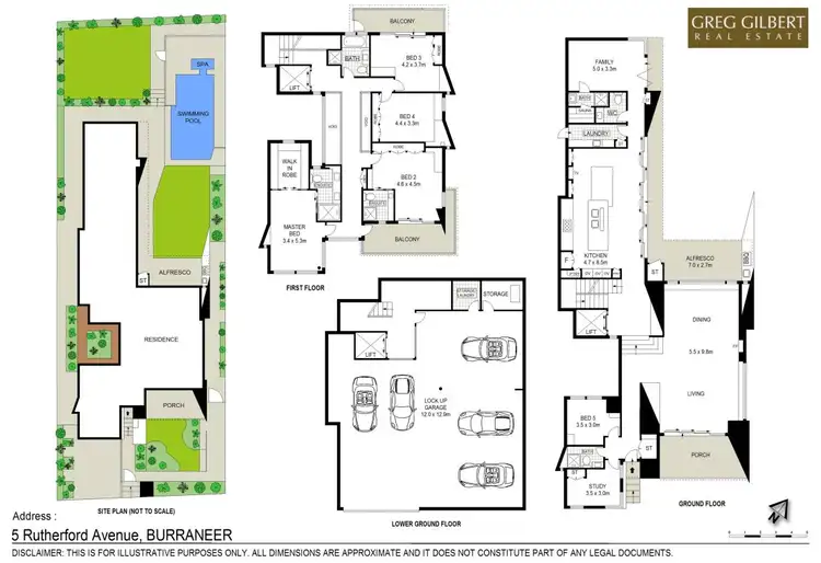 Floorplan of Homely house listing, 5 Rutherford Avenue, Burraneer NSW 2230