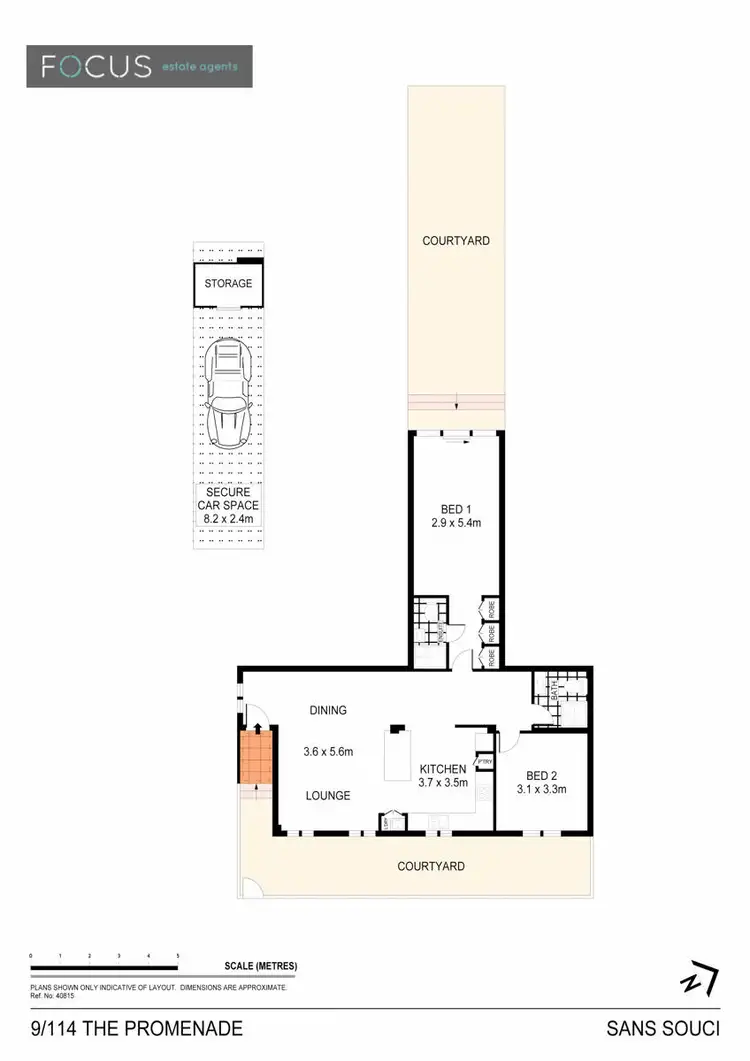 Floorplan of Homely apartment listing, 9/114 - 120 The Promenade, Sans Souci NSW 2219