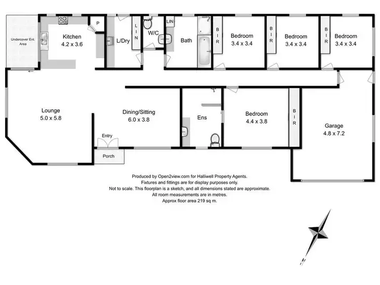 Floorplan of Homely house listing, 230 Grandview Drive, Spreyton TAS 7310