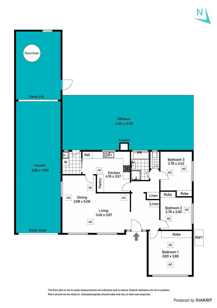 Floorplan of Homely house listing, 7 Whiteley Drive, Trott Park SA 5158