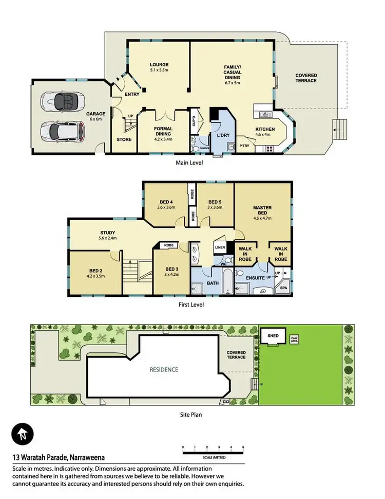 Floorplan of Homely house listing, 13 Waratah Parade, Narraweena NSW 2099