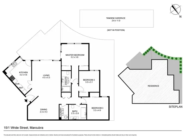 Floorplan of Homely apartment listing, 15/1 Wride Street, Maroubra NSW 2035