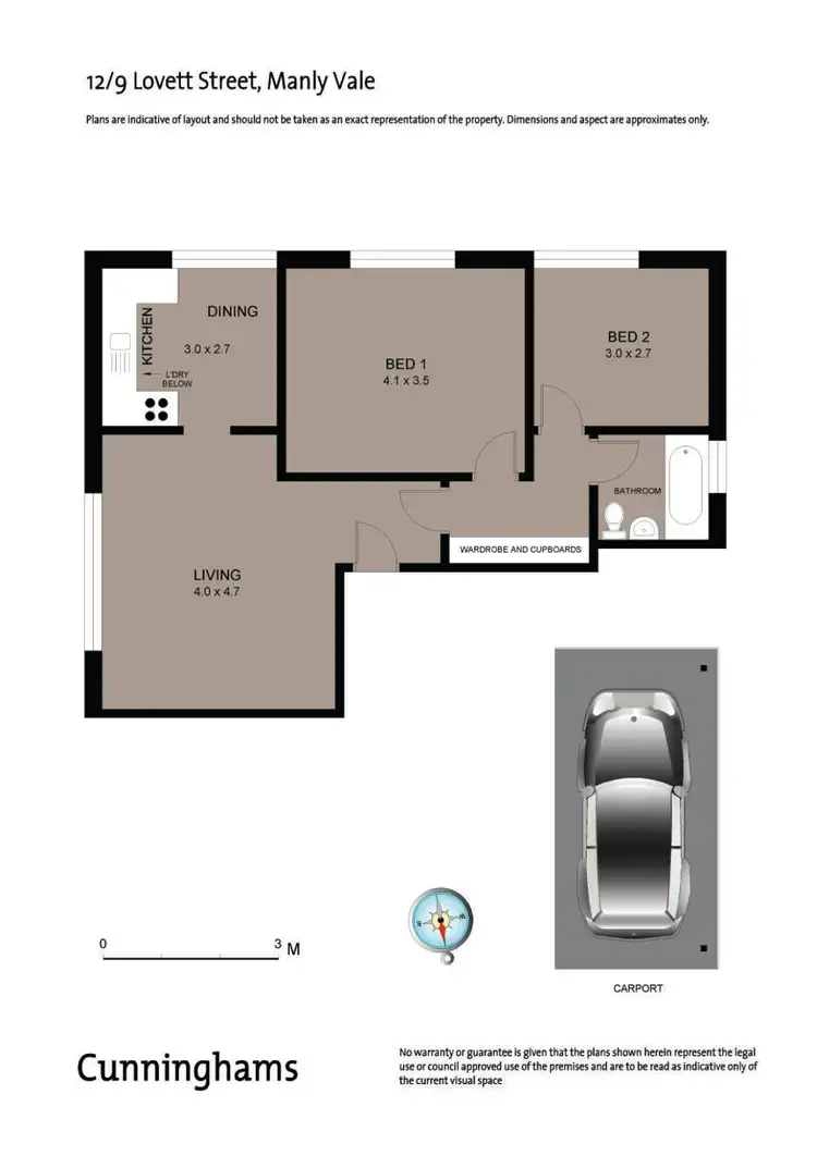 Floorplan of Homely apartment listing, 12/9 Lovett Street, Manly Vale NSW 2093