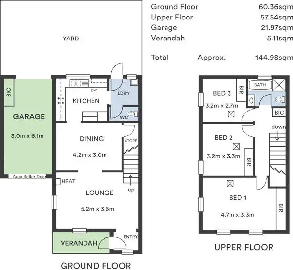 Floorplan of Homely house listing, 3/120 Cross Road, Highgate SA 5063