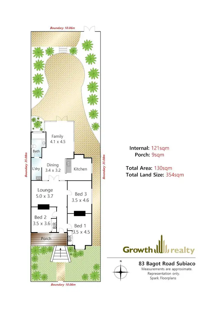 Floorplan of Homely house listing, 83 Bagot Road, Subiaco WA 6008