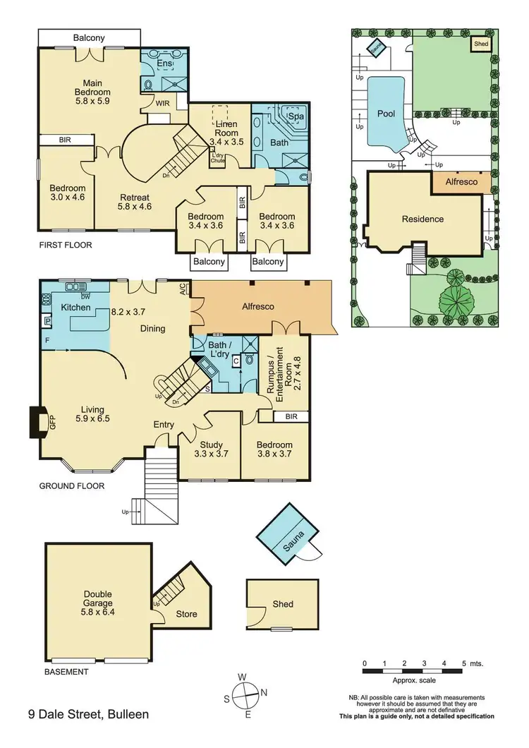 Floorplan of Homely house listing, 9 Dale Street, Bulleen VIC 3105