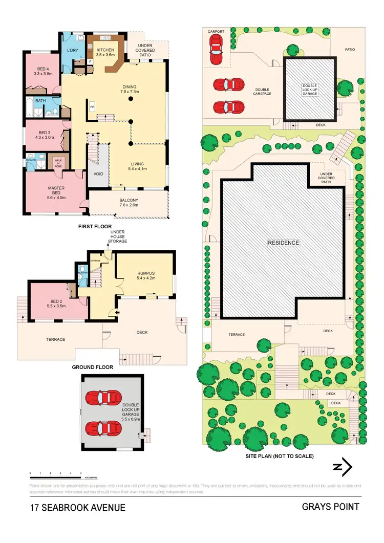 Floorplan of Homely house listing, 17 Seabrook Avenue, Grays Point NSW 2232