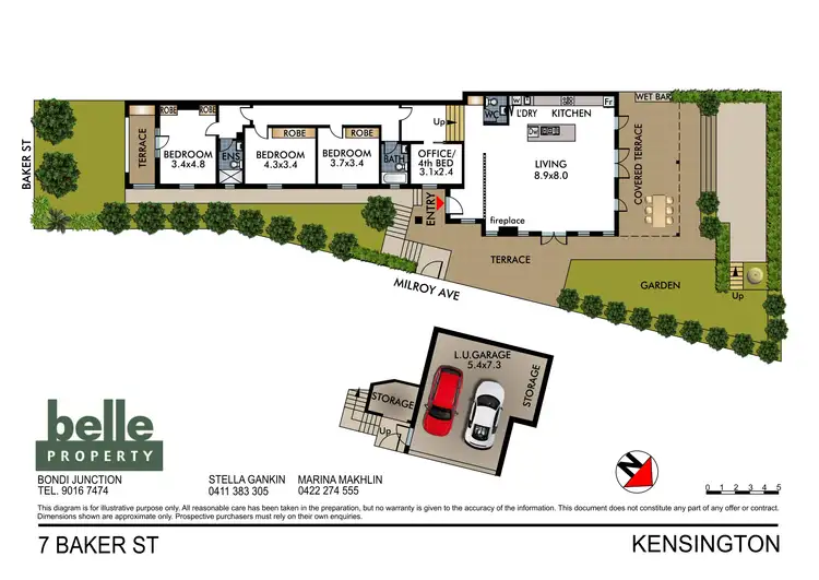 Floorplan of Homely house listing, 7 Baker Street, Kensington NSW 2033