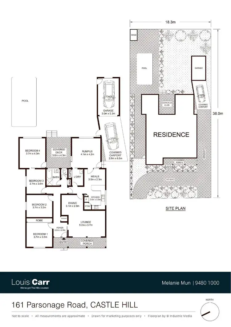 Floorplan of Homely house listing, 161 Parsonage Road, Castle Hill NSW 2154