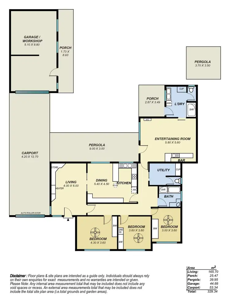 Floorplan of Homely house listing, 10 Brice Street, Seaton SA 5023
