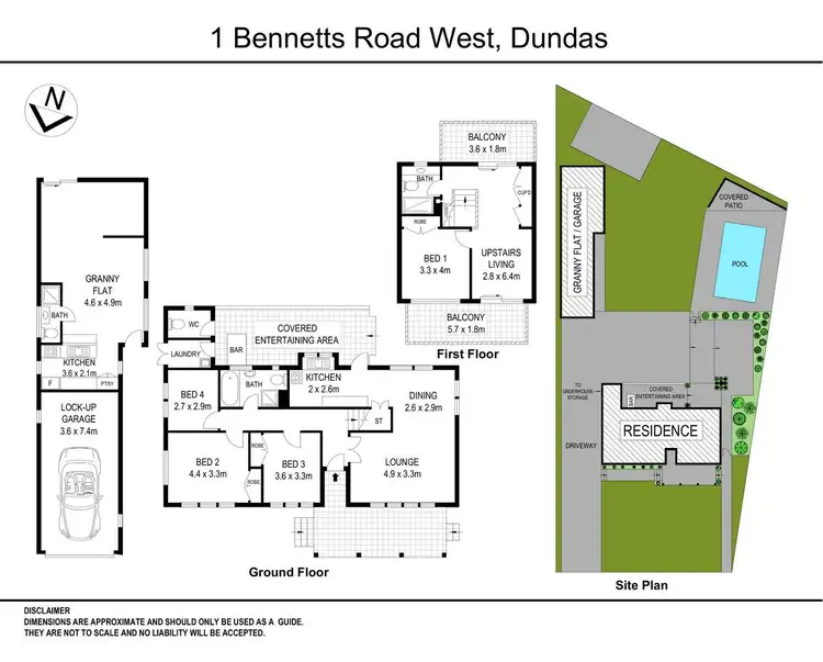 Floorplan of Homely house listing, 1 Bennetts Road West, Dundas NSW 2117