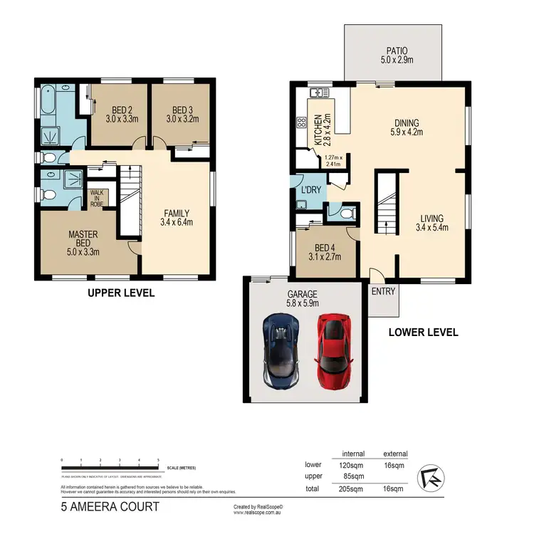 Floorplan of Homely house listing, 5 Ameera Court, Underwood QLD 4119