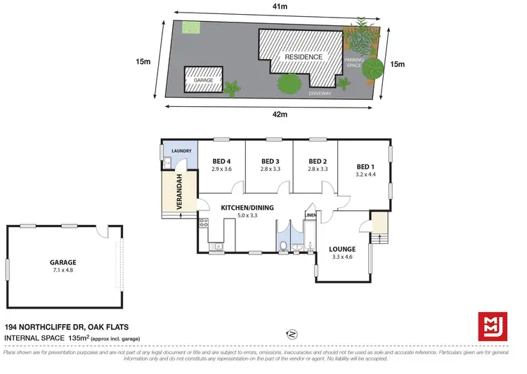Floorplan of Homely house listing, 194 Northcliffe Drive, Warrawong NSW 2502