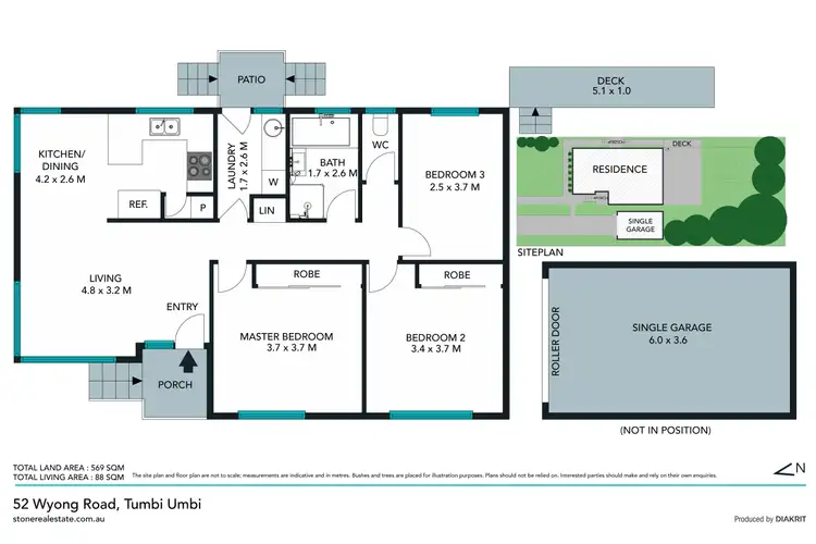 Floorplan of Homely house listing, 52 Wyong Road, Tumbi Umbi NSW 2261