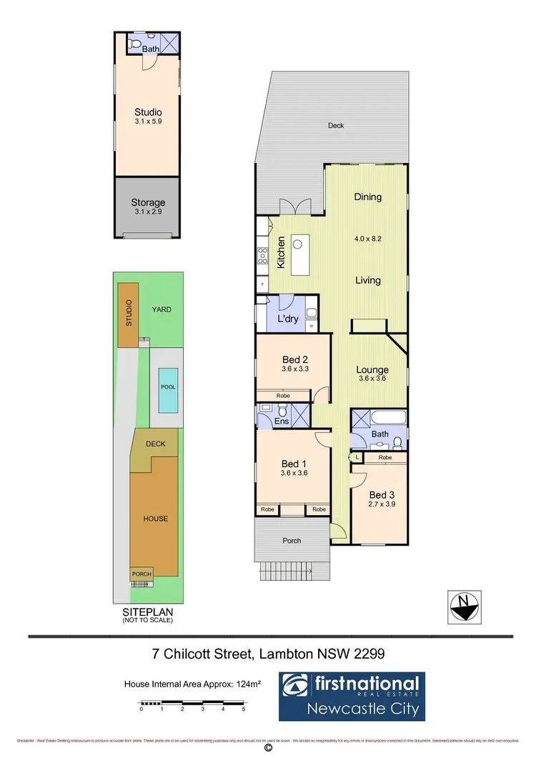 Floorplan of Homely house listing, 7 Chilcott Street, Lambton NSW 2299