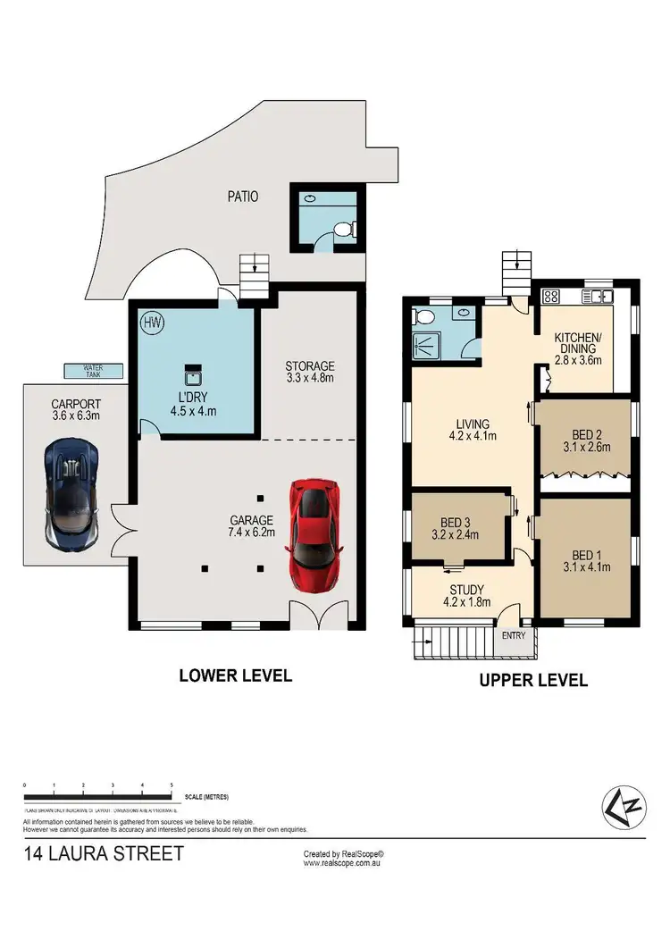 Floorplan of Homely house listing, 14 Laura Street, Lutwyche QLD 4030