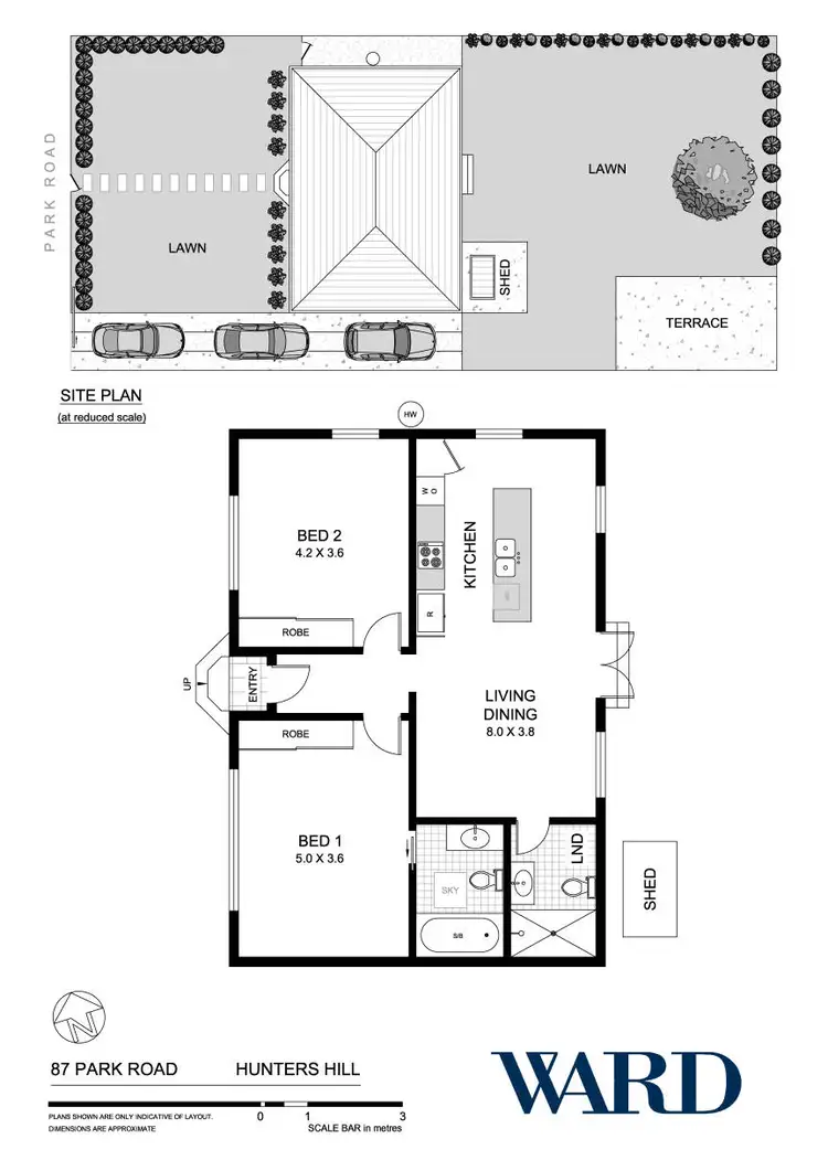 Floorplan of Homely house listing, 87 Park Road, Hunters Hill NSW 2110