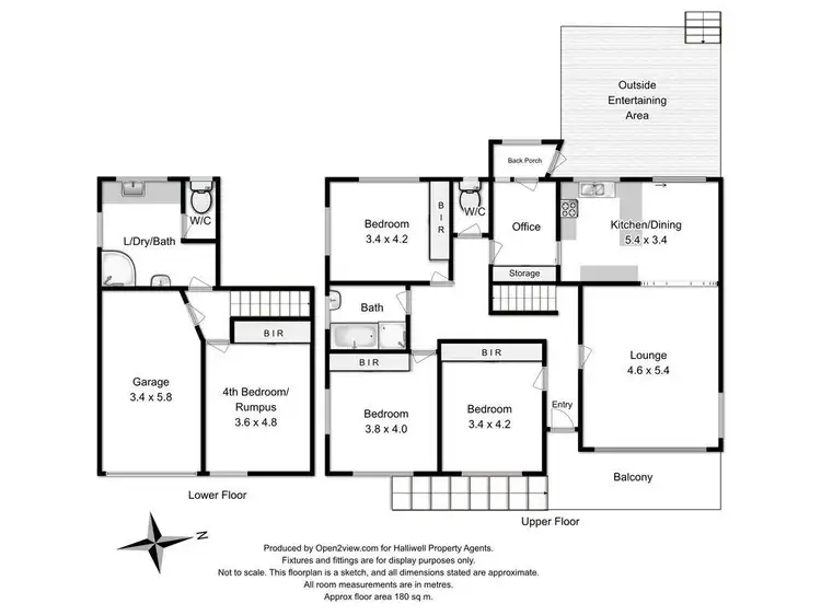 Floorplan of Homely house listing, 1 Warruga Place, Devonport TAS 7310