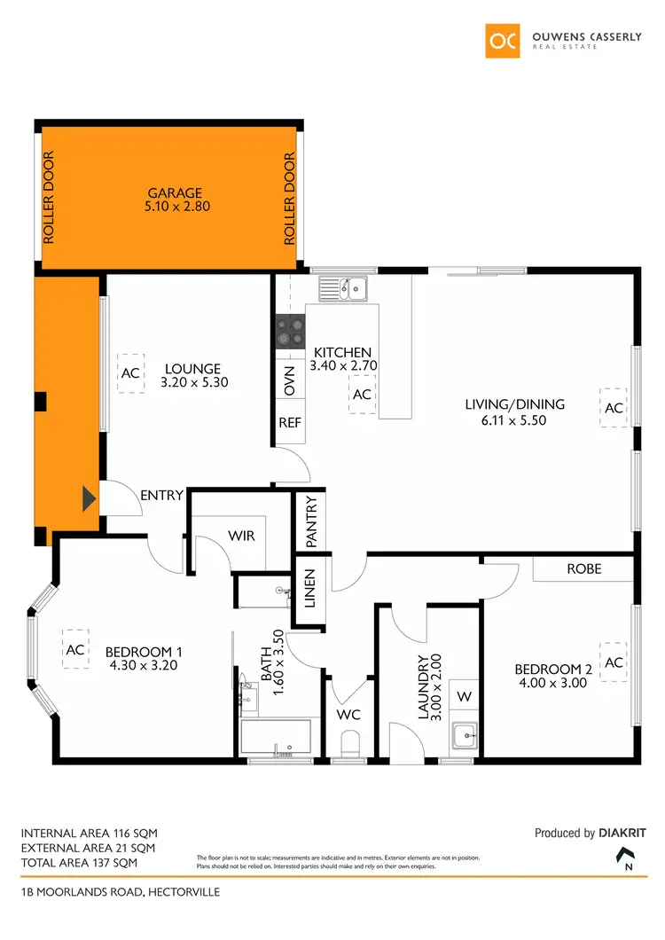 Floorplan of Homely house listing, 1b Moorlands Road, Hectorville SA 5073